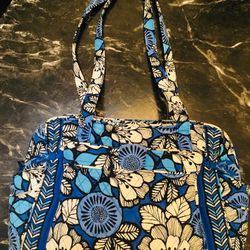 Vera Bradley Diaper Bag Gorgeous! Blue Floral