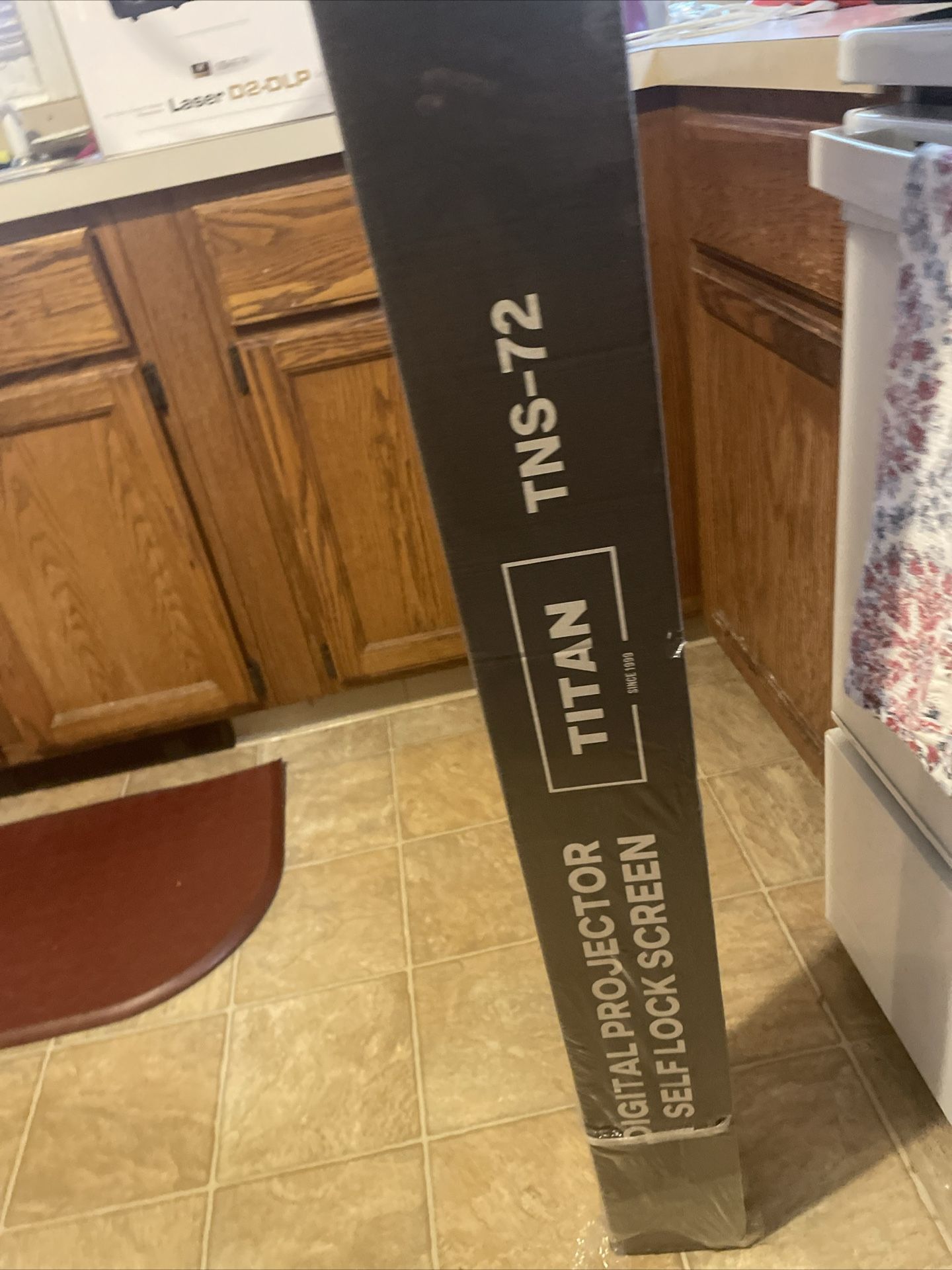Laser D2-DLP Projector With Titan Lock Screen