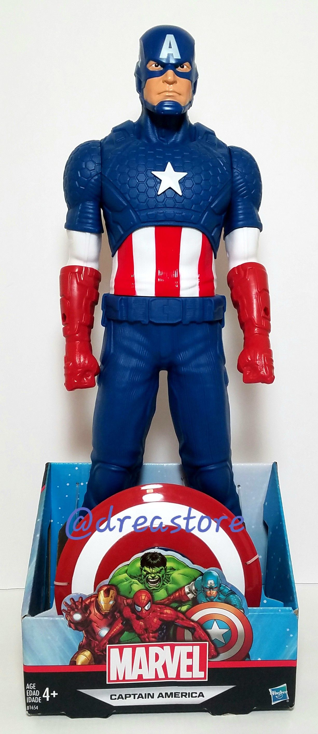 Marvel Captain America With Shield 20in Basic Figure