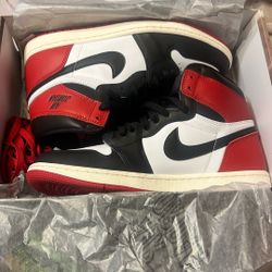 Reimagining Jordans 1 Black Toes