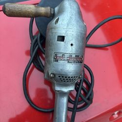 Vintage Milwaukee P-135 Super Service Electric Polisher 3.7amp 1400rpm