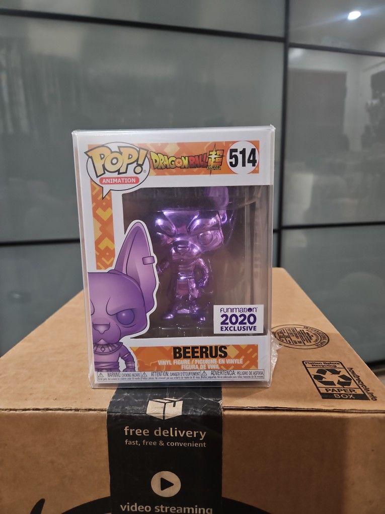 BEERUS (514) 2020 FUNIMATION EXCLUSIVE FUNKO POP!