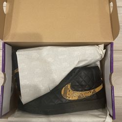 Supreme Nike SB Blazer Mid QS Black Size 10