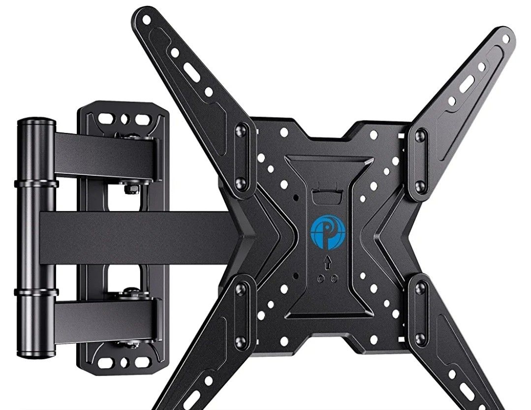 TV Wall Mount for Most 26-60 inch TVs, Full Motion TV Mount with Swivel