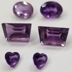 Mixed Amethyst Stones