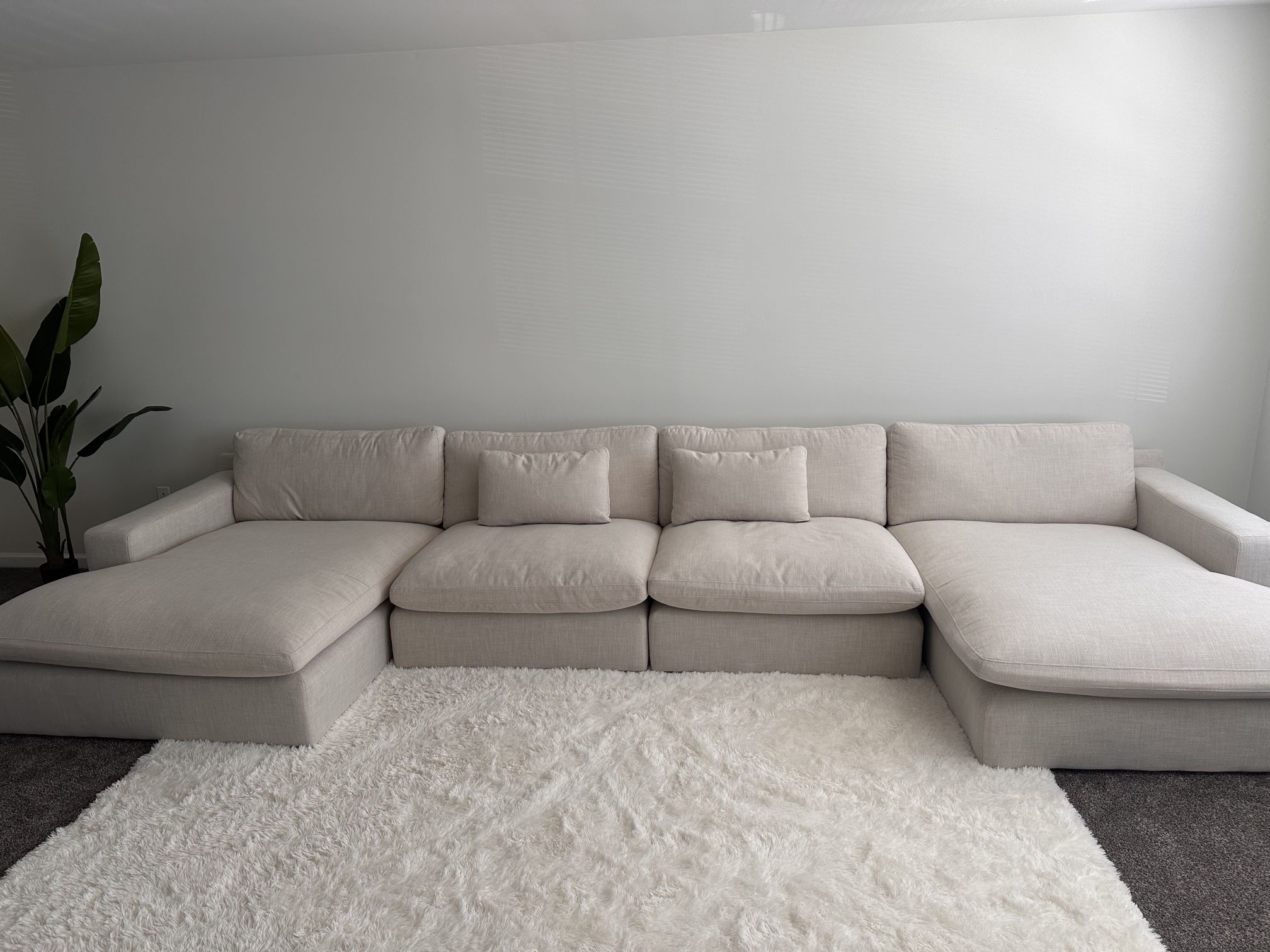 Off-white Sectional Couch