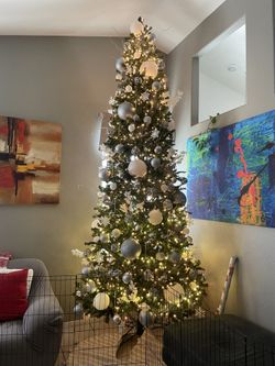 12 Foot Prelit Christmas Tree