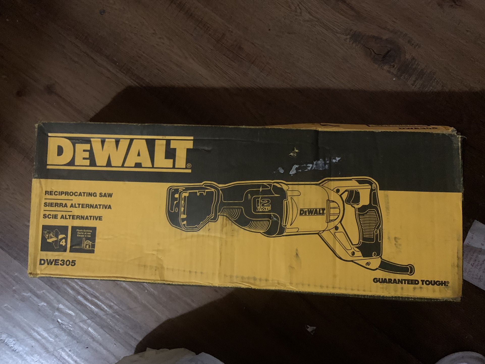 DeWalt 15amp Reciprocating Saw DWE305