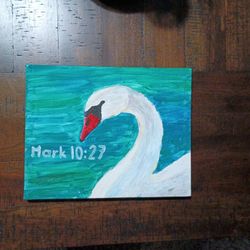 Painting Of Swan