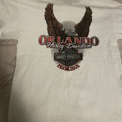 2. Harley Davidson T Shirts Size Medium 