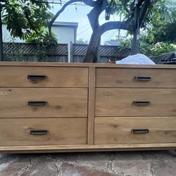 Crate & Barrel Six Drawer Dresser