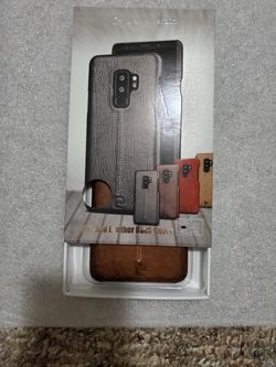 S9+ Leather case