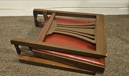 Antique folding chair