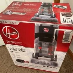 Brand New in Box Hoover ONEPWR Automatic Cordless Carpet Cleaner Machine