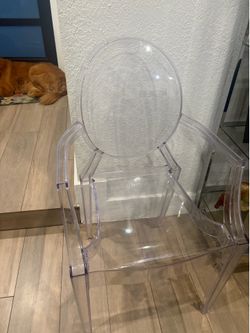 Acrylic Accent Chair