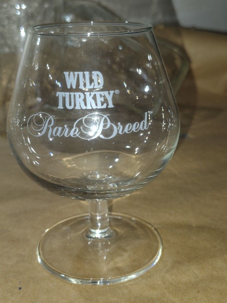 Drinking Glass Wild Turkey Rare Breed
