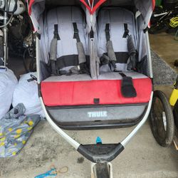 Thile Double Jogger, Used Good Condition 