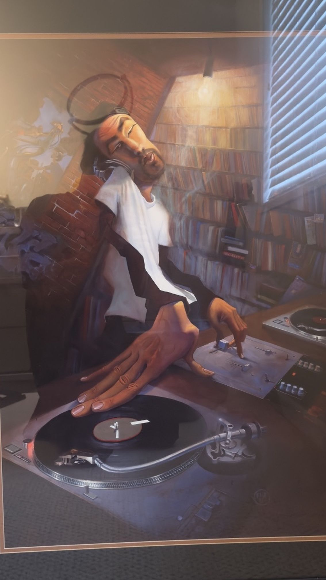 Framed Art Work by Justin bua “the DJ” for Sale in Everett, WA OfferUp