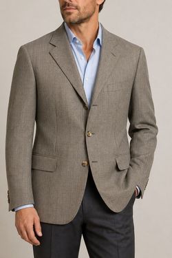 Vintage 1990s/2000s Ermenegildo Zegna High Performance 100% Wool Blazer / 42R