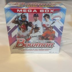 2021 Bowman Baseball Mega Box  Factory Sealed  