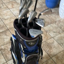 Ladies Left Handed Golf Bag Set
