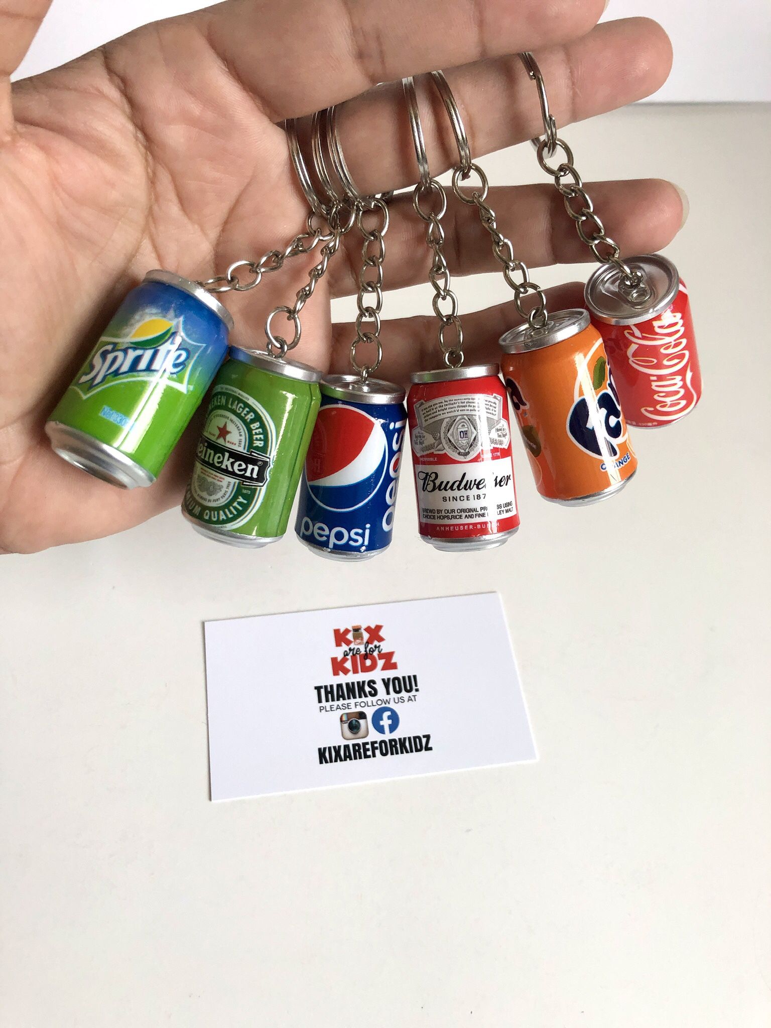 Coca Cola Soda Beer Keychain