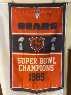 Chicago Bears Champions Wall Banner (3’x5’)