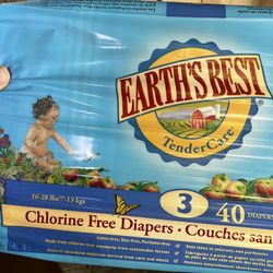 Earth’s Best Diapers Boxes