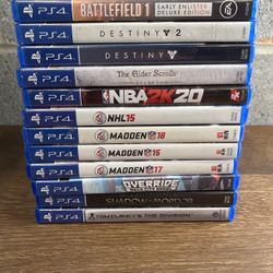 PS4 Video Game Bundle