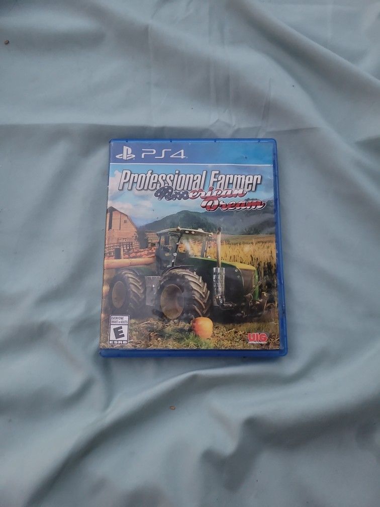 PROFESSIONAL FARMER AMERICAN DREAM Ps4 Game