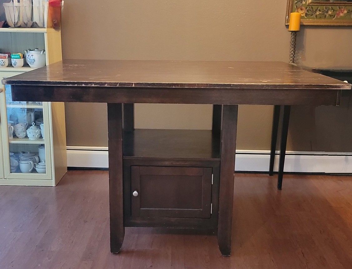 Counter Height Extendable Dining Table / Counter Height Kitchen Table