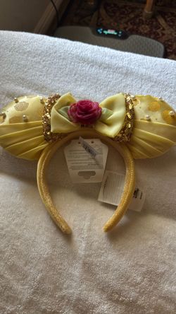 Disney Parks Minnie Mouse Ears Bow Headband Brand New