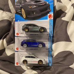 Hot Wheels Subaru Wrx Sti