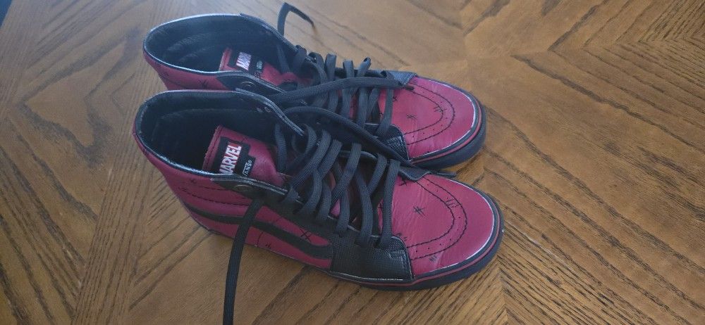 Vans x Marvel SK8-Hi Deadpool Sneakers