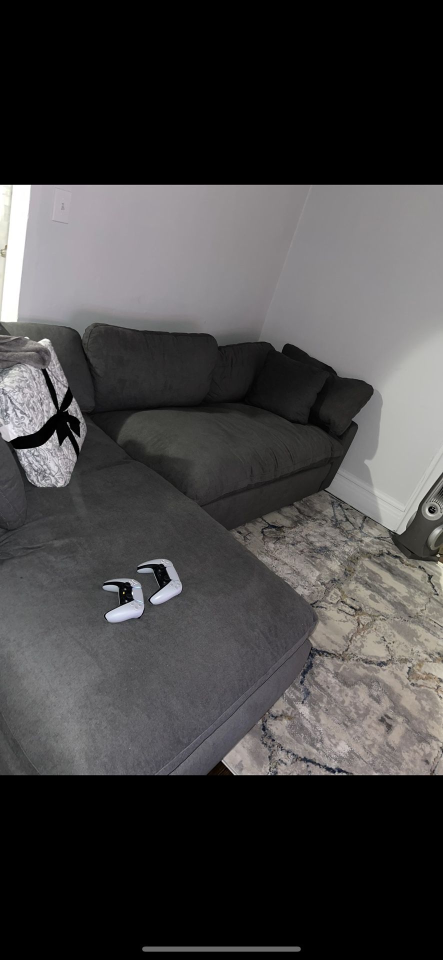 Grey Cloud Couch 