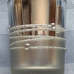  Silver Votive Candle Holders - SET OF 5
