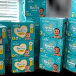 Pampers All sizes Brand New Boxes 