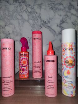 Brand NEW! 🆕   amika: Hair Care Products - mirrorball / the wizard / flash / fluxus(((PENDING PICK UP TODAY)))