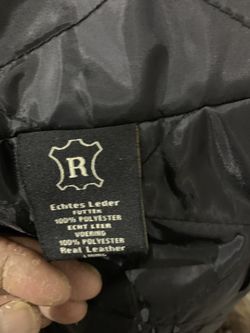 Leather jacket