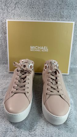 Michael Kors Leather Sneakers Size 8.5
