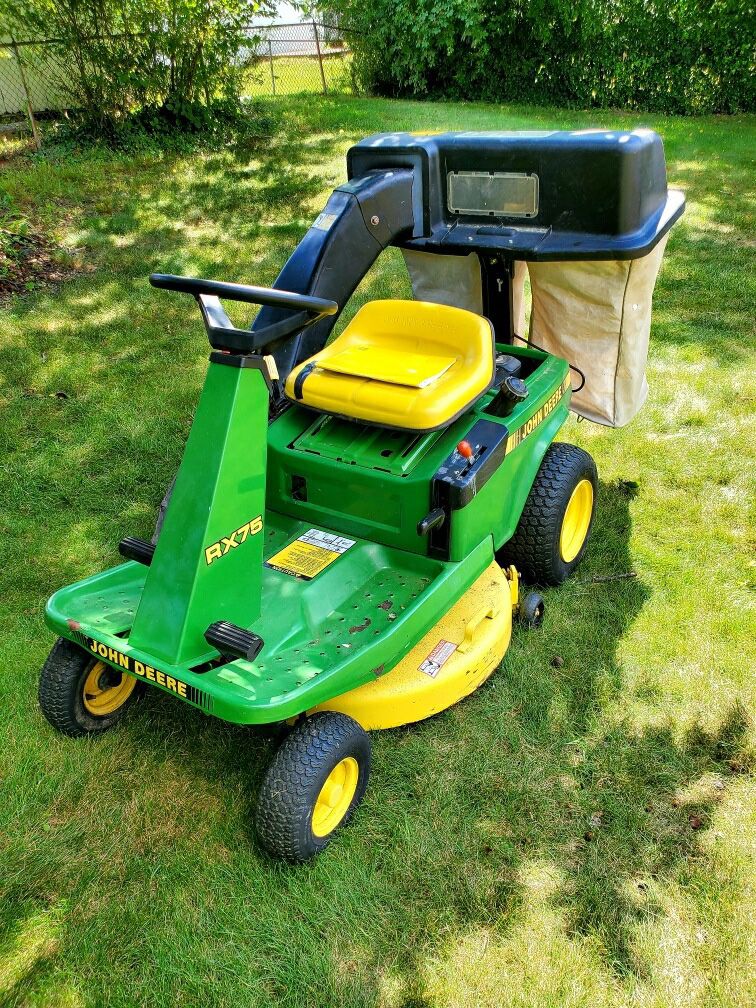John Deere RX75 lawn mower