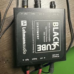 Lehmann Black Cube Statement Phono Preamp – MM/MC – Excellent Condition
