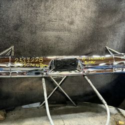 1965 Impala SS Aftermarket 3 piece Chrome Rear Bumper Assembly 