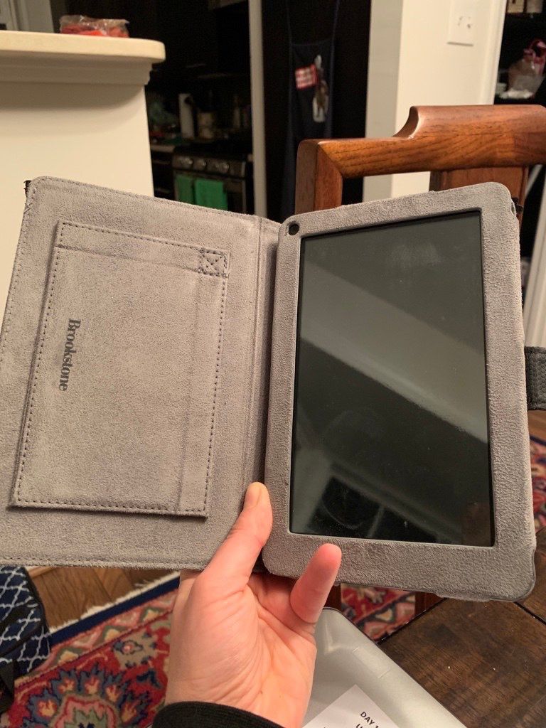 Kindle Fire with Brookstone Case