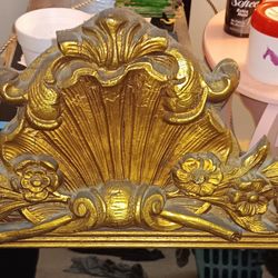 19th Century French Gold Gilded Wall Mirror 