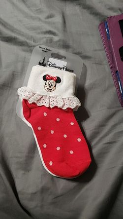 New minnie mouse socks