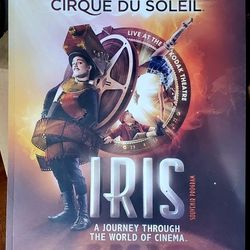 Cirque Du Soleil: IRIS, A Journey Through The World Of Cinema Souvenir Program Book