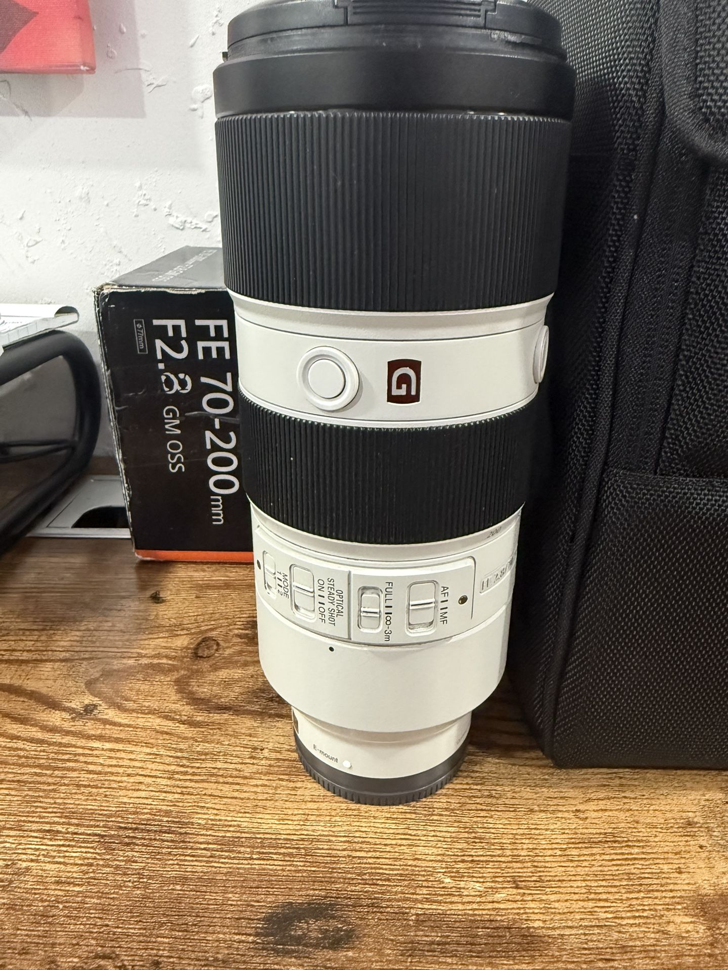Sony FE 70-200MM f/2.8 GM OSS Lense