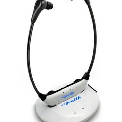 Pyle PHPHA78 Bluetooth 2.4GHz Wireless TV Assistive Hearing Amplifier Headset