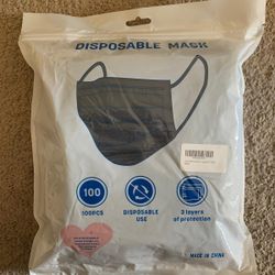 Brand New in Bag - 100 pcs Disposable Masks
